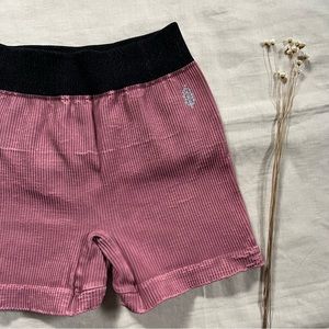 Free People Mauve Prajna Shorts